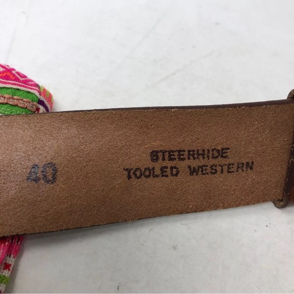 Free People X Tricia Fix "Isabella" Embroidered Belt Bag OOAK - Picture 6 of 14